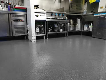 Piso de uretano cementicio